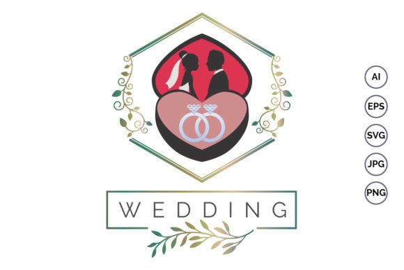 Crafting a Lasting Brand Identity with a Wedding Ring Couple Logo
