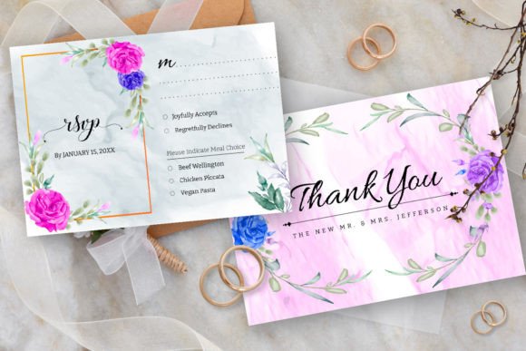 Watercolor Rose Floral Wedding Card: A Designer's Guide