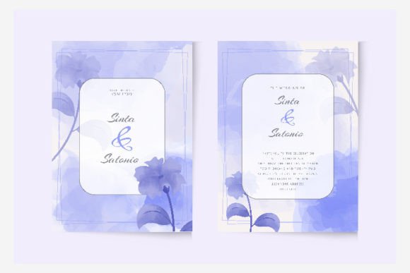 Watercolor Simple Purple Floral Wedding: A Designer's Guide to Soft Elegance