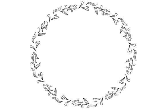 Wedding Wreath 07: Your Ready-to-Use SVG for Creative Projects